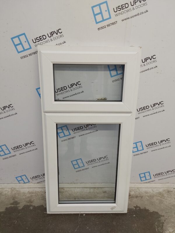 Used White Upvc Window 600mm x 1200mm W0479