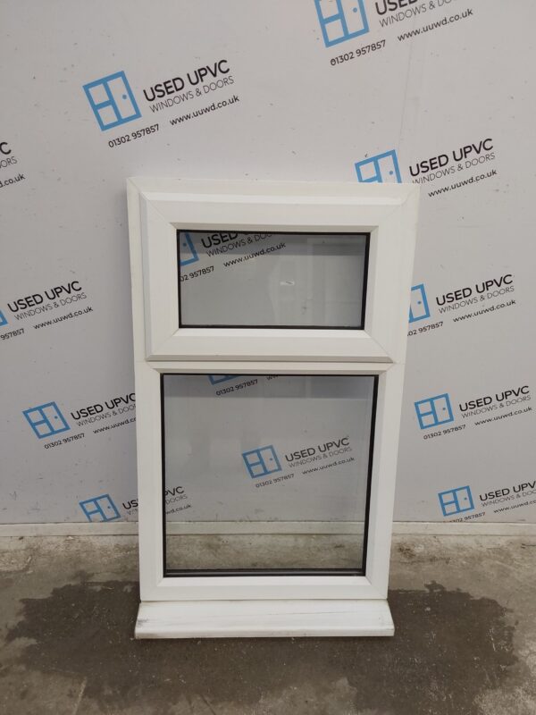 Used White Upvc Window 630mm x 1065mm C3128