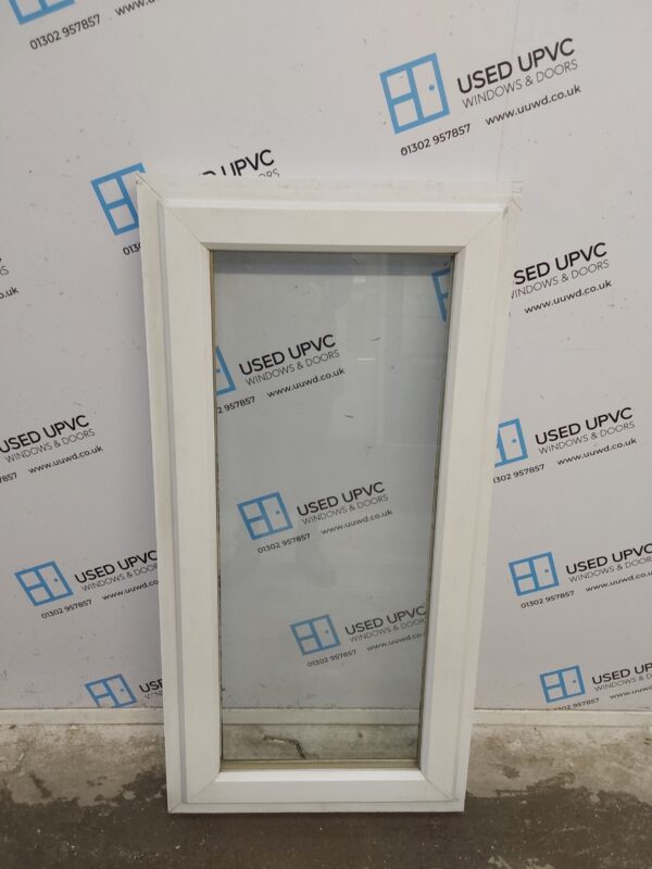 Used White Upvc Window 615mm x 1245mm C3135