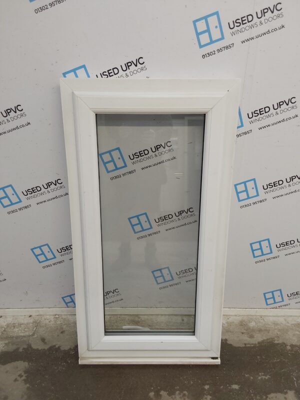 Used White Upvc Window 640mm x 1220mm C3136