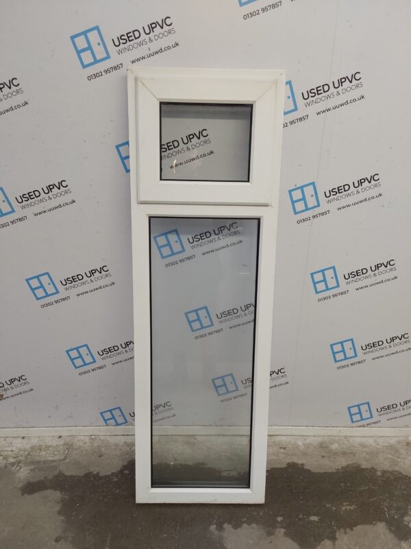 Used White Upvc Window 470mm x 1470mm C4B020