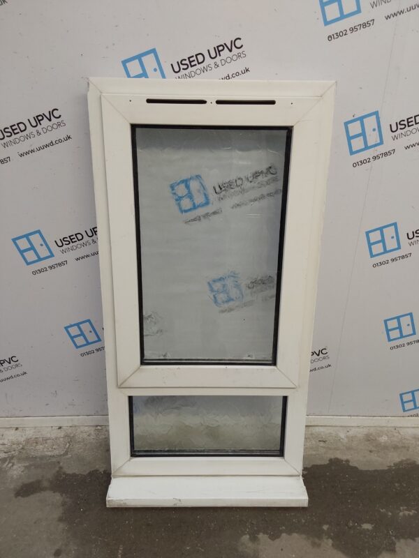 Used White Upvc Window 600mm x 1190mm C3137