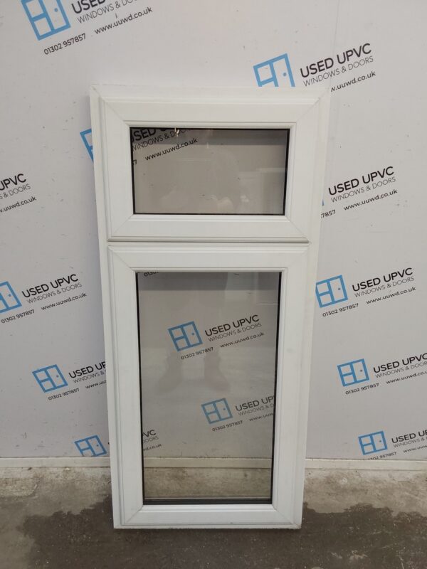 Used White Upvc Window 615mm x 1350mm C3139