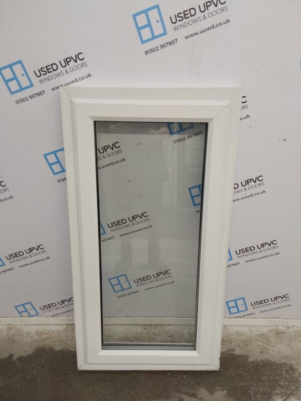 Used White Upvc Window 620mm x 1180mm C3144
