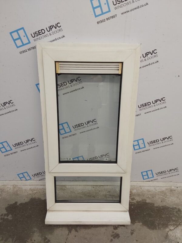 Used White Upvc Window 600mm x 1190mm C3145