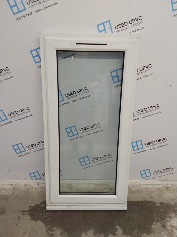 Used White Upvc Window 665mm x 1350mm C4W139