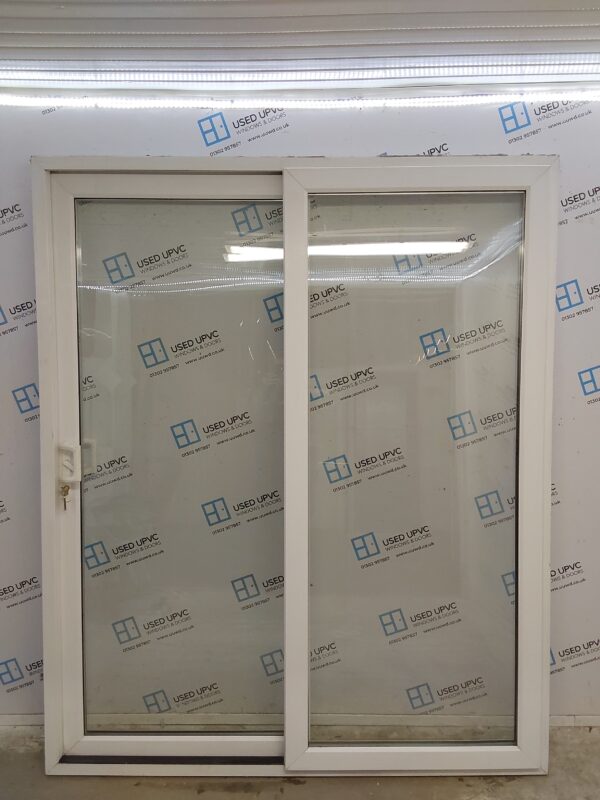 Used White Upvc Sliding Patio Doors 1800mm x 2180mm EA2