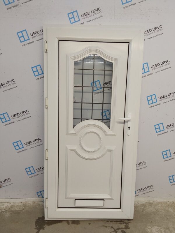 Used White Upvc Front Door (Outwards Opening) 915mm x 1915mm 0669