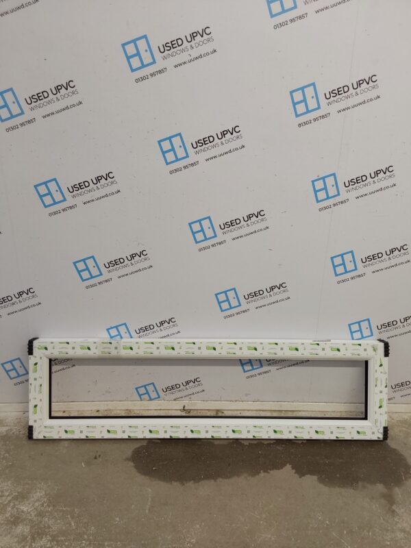Brand New White Upvc Window Frame (Unglazed) 1510mm x 410mm C5012 - Image 2