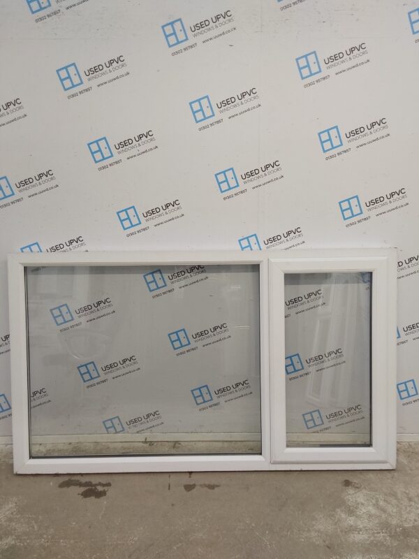 Used White Upvc Window 1810mm x 1045mm C5025