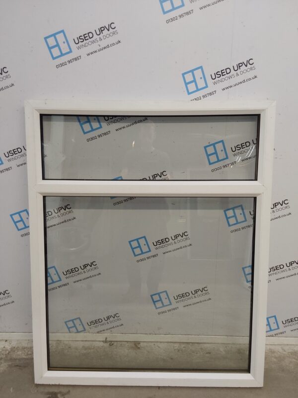 Used White Upvc Window 1060mm x 1295mm C3B01 - Image 2