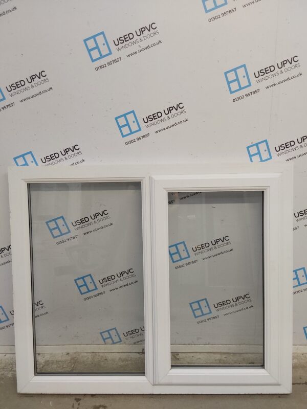 Used White Upvc Window 1235mm x 1030mm LW0086