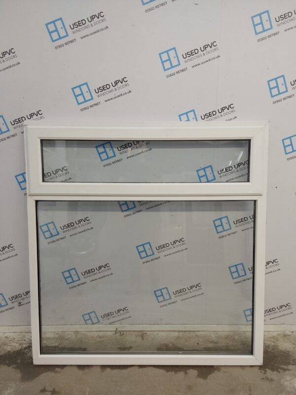 Used White Upvc Window 1310mm x 1370mm C5041