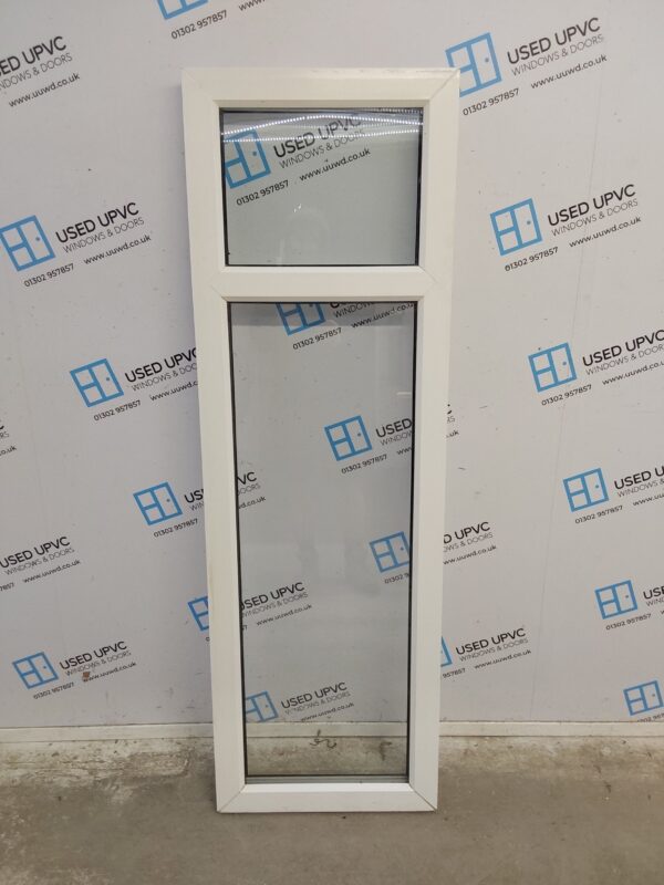 Used White Upvc Window 535mm x 1660mm W0050