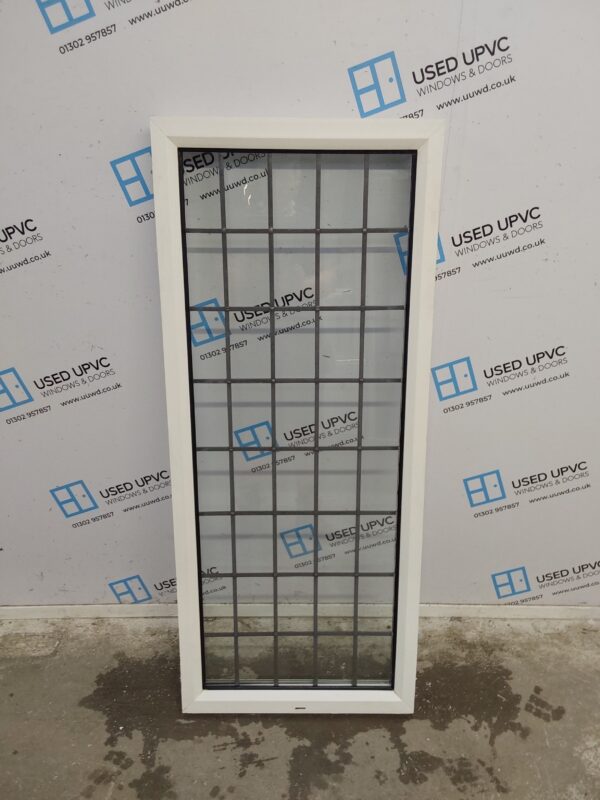 Used White Upvc Window 550mm x 1320mm C3097
