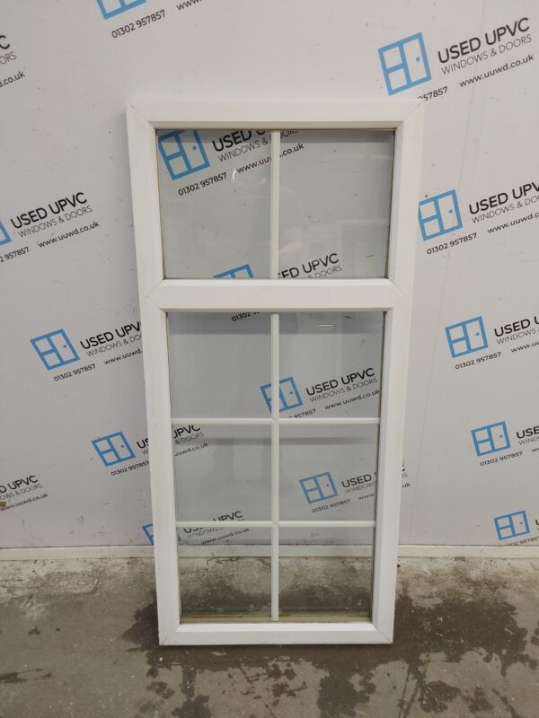 Used White Upvc Window 610mm x 1315mm C3099