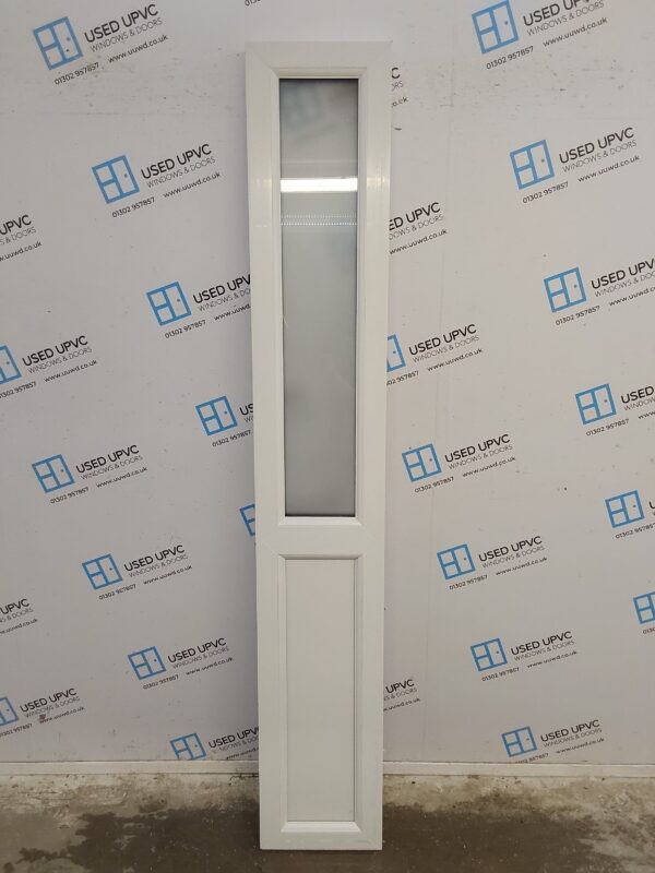Used White Upvc Side Panel 340mm x 2110mm SP030 - Image 2