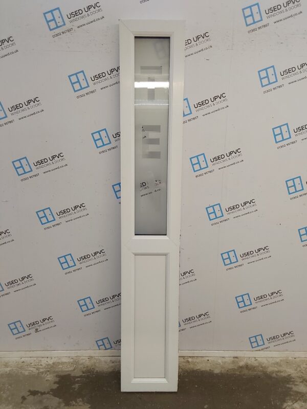 Used White Upvc Side Panel 340mm x 2110mm SP033
