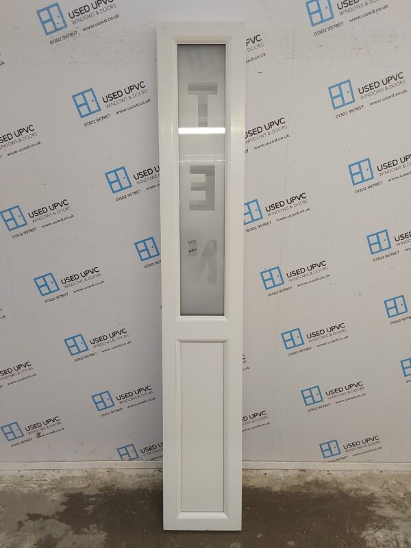 Used White Upvc Side Panel 340mm x 2110mm SP033 - Image 2