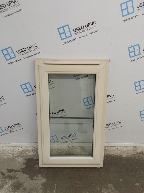 Used Cream Upvc Window 620mm x 1015mm (Reduce To 1000mm) C3130