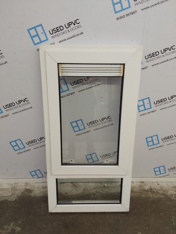Used White Upvc Window 590mm x 1160mm C3139