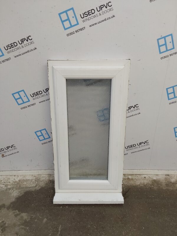 Used White Upvc Window 500mm x 980mm C3166