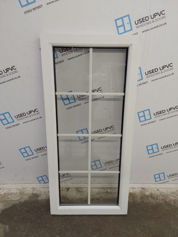 Used White Upvc Window 605mm x 1320mm C3168 - Image 2