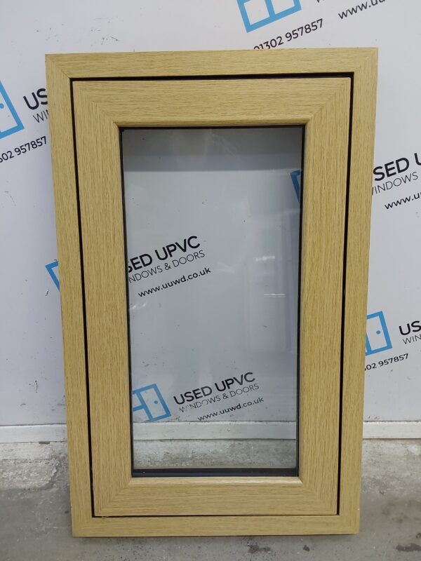 Used Irish Oak Upvc Flush Fit Window 500mm x 800mm W0264