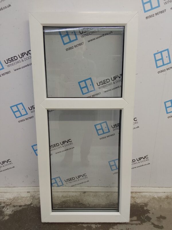 Used White Upvc Window 595mm x 1310mm C4W020