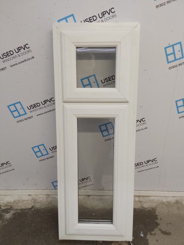 Used White Upvc Window 440mm x 1230mm C4W033