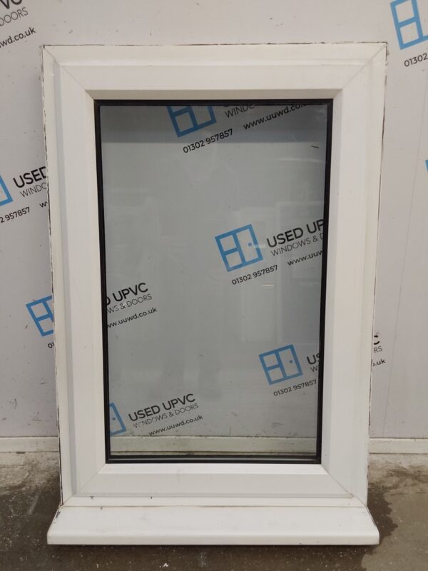 Used White Upvc Window 680mm x 1000mm W0338