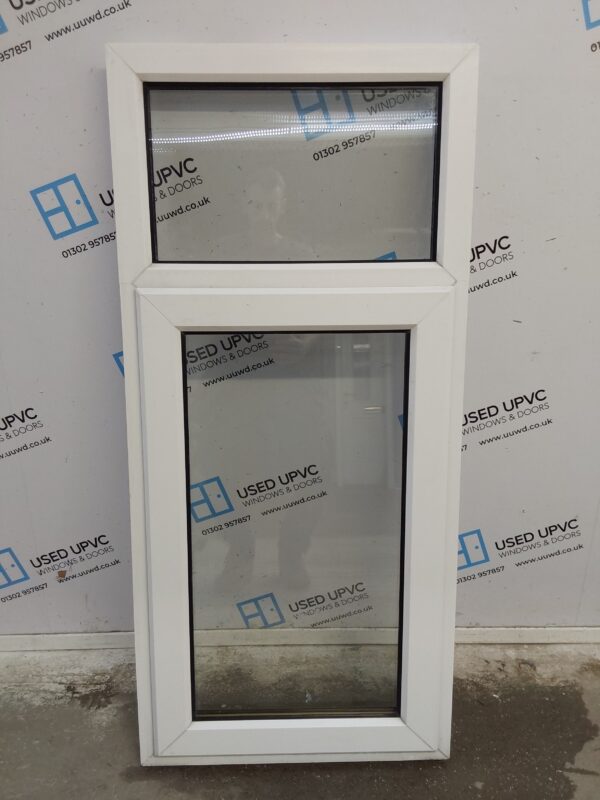 Used White Upvc Window 600mm x 1295mm W0326