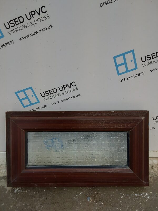 Used Woodgrain Upvc Window 695mm x 365mm W0250