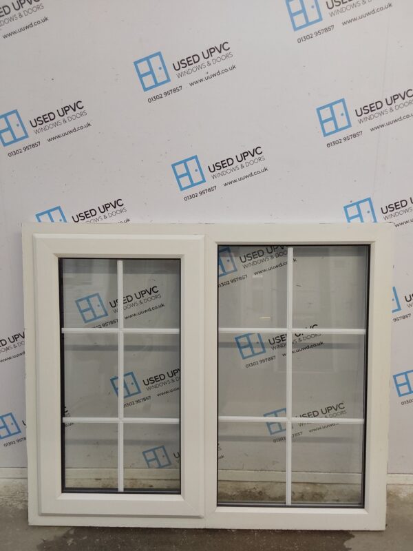 Used White Upvc Window 1220mm x 1040mm LW0104