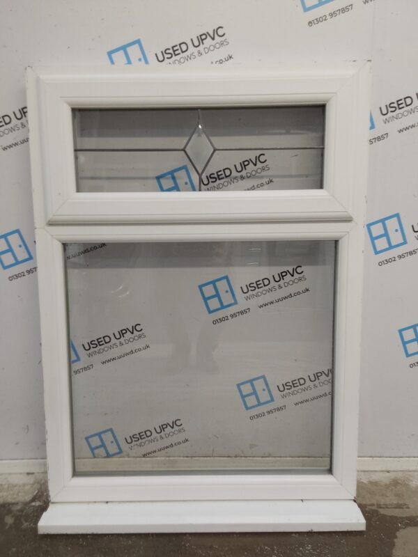 Used White Upvc Window 845mm x 1170mm LW0106