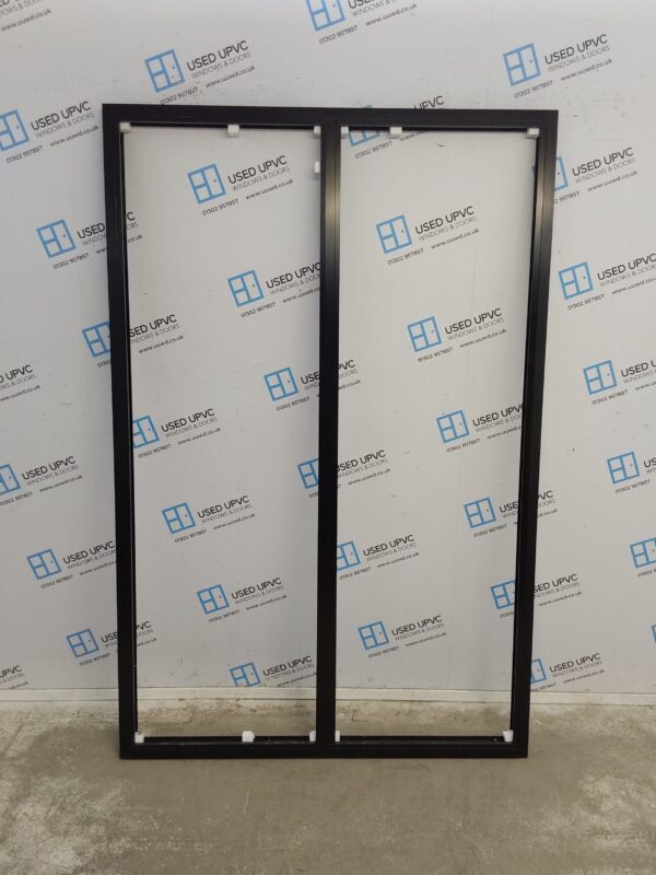 Brand New Black Aluminium (Unglazed) Window Frame 1335mm x 2030mm C3W002 - Image 2