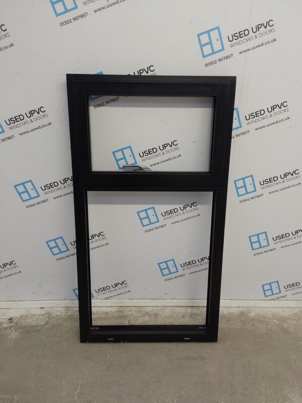 Brand New Black Aluminium (Unglazed) Window Frame 680mm x 1245mm SC1003