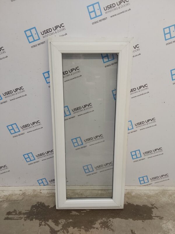 Used White Upvc Window 635mm x 1500mm W0100