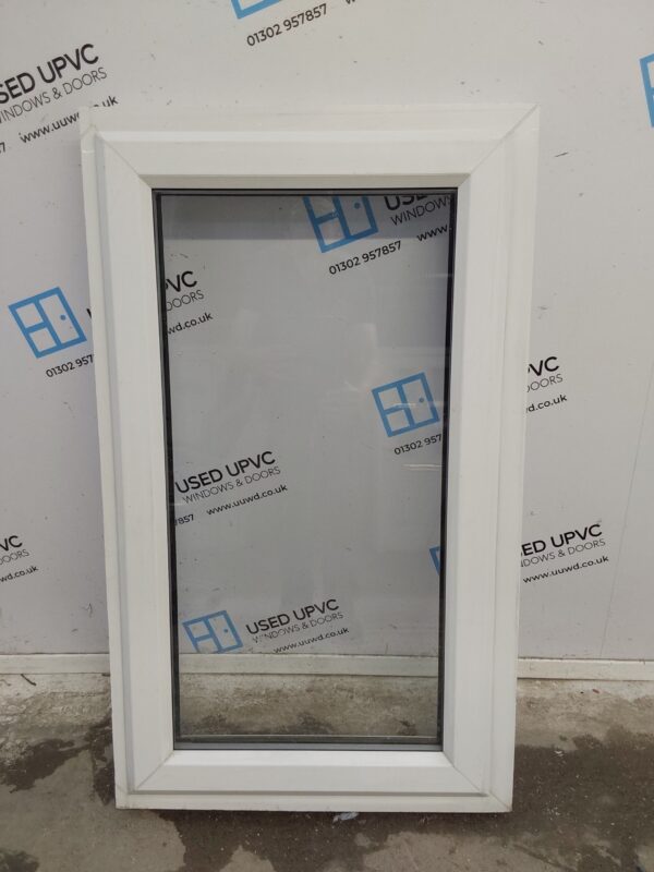 Used White Upvc Window 615mm x 1040mm C2091