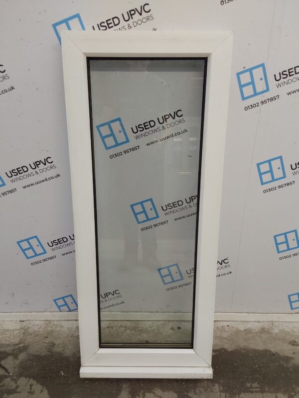 Used White Upvc Window 505mm x 1210mm C2156