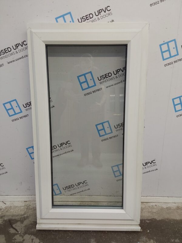 Used White Upvc Window 640mm x 1190mm C2B003