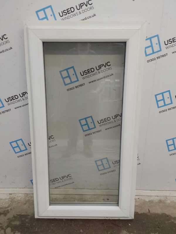 Used White Upvc Window 630mm x 1170mm C2B009