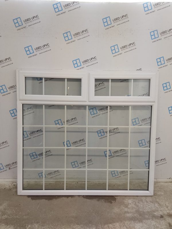 Used White Upvc Window 1750mm x 1605mm C5074