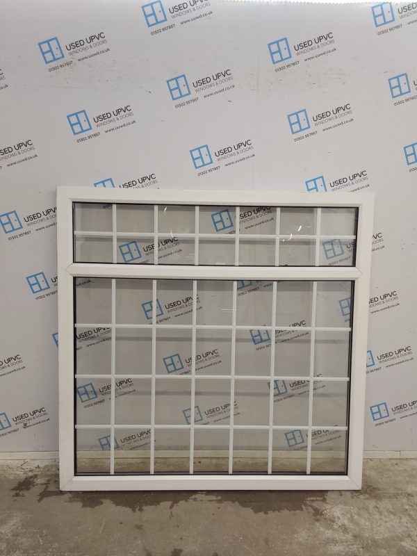 Used White Upvc Window 1540mm x 1520mm C5075