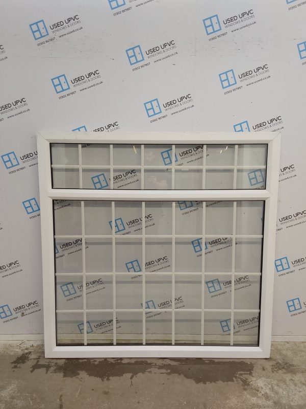 Used White Upvc Window 1540mm x 1520mm C5075 - Image 2