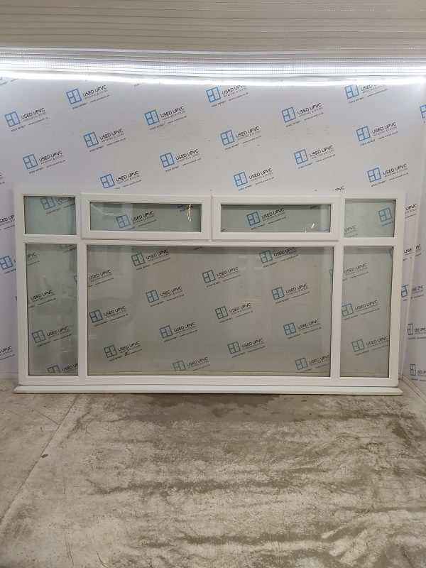 Used White Upvc Window 3035mm x 1586mm C6W01