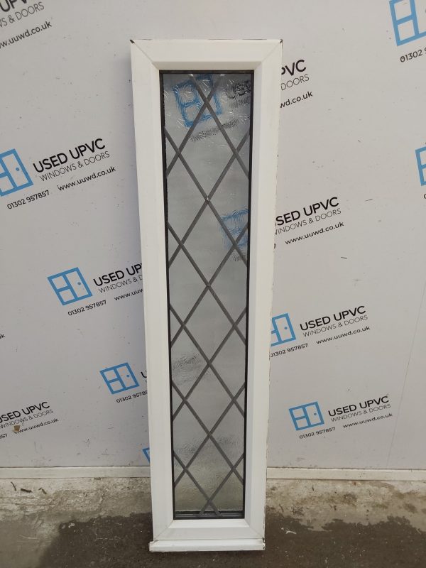 Used White Upvc Window 315mm x 1310mm C2B032