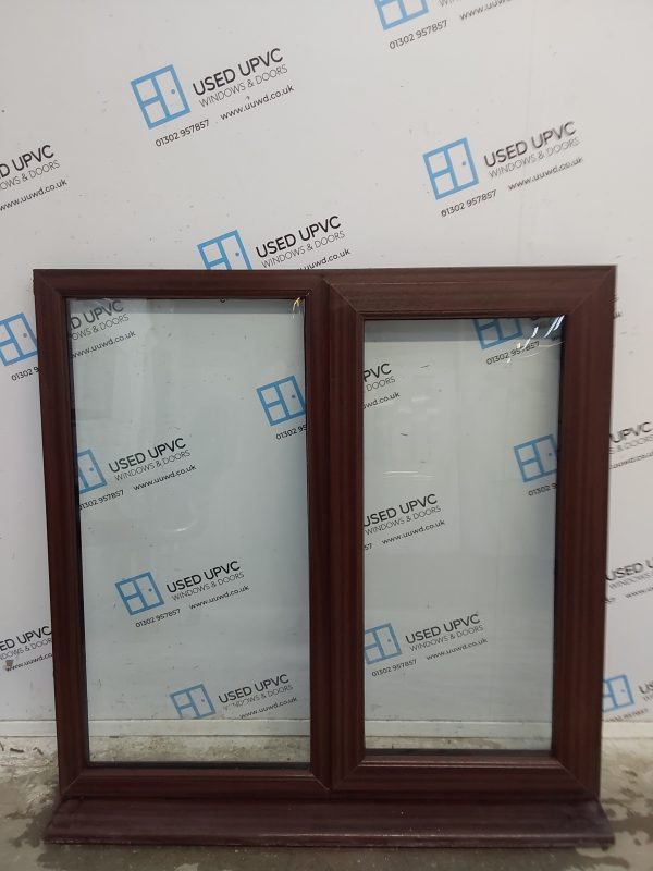 Used Woodgrain Upvc Window 1190mm x 1180mm LW0121