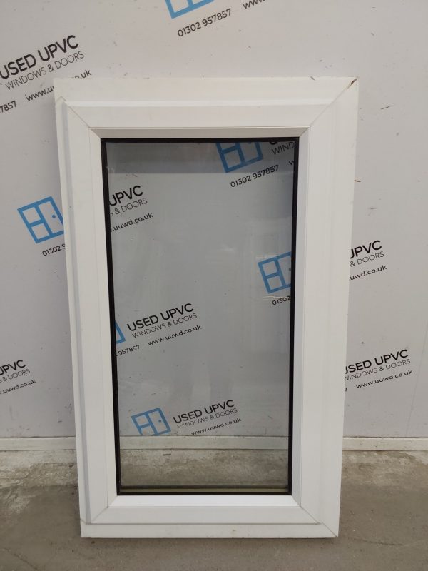 Used White Upvc Window 620mm x 1035mm C2163