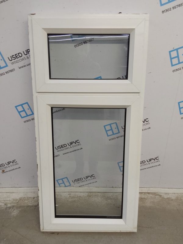 Used White Upvc Window 615mm x 1285mm C2B019